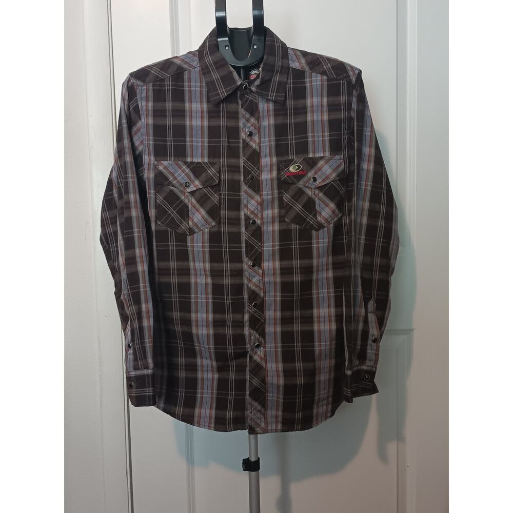Mossy Oak Pearl Snap Shirt MED